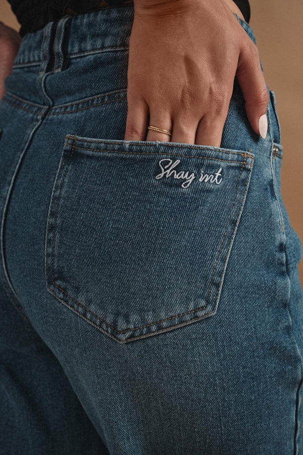 Barrel Jeans In Blue