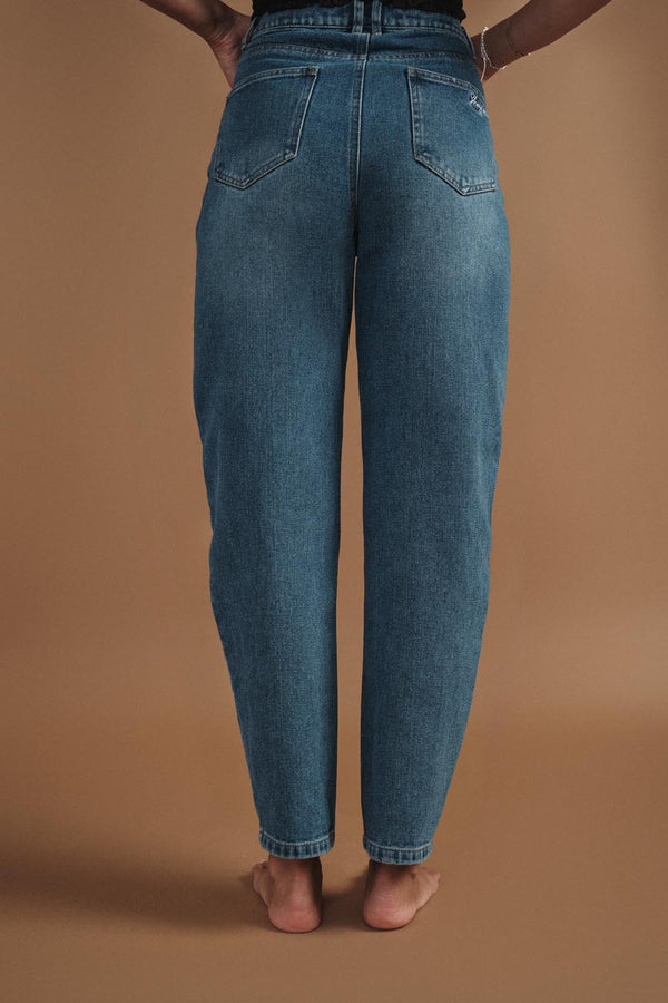 Barrel Jeans In Blue
