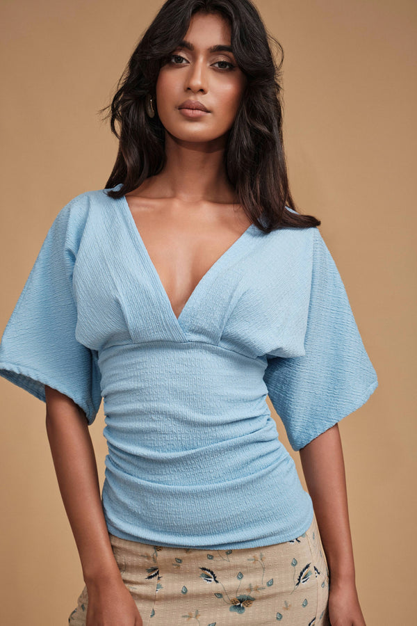 Stella Top In Blue