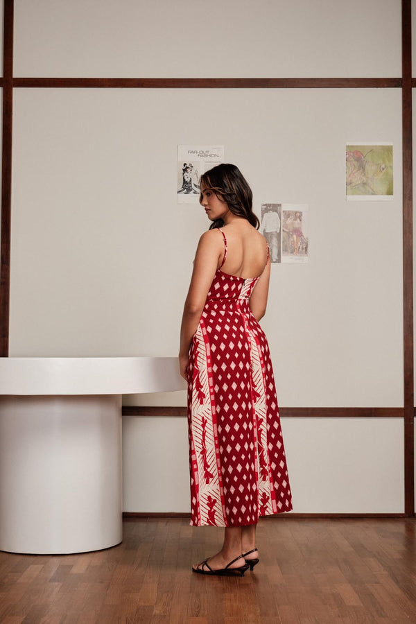 Front Cut Jumpsuit In Print