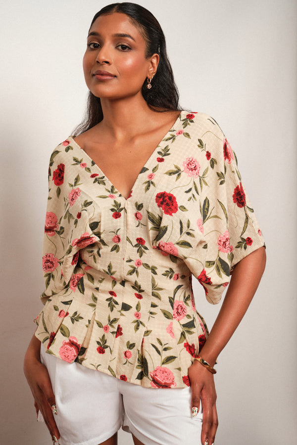 Ophelia Top In Print