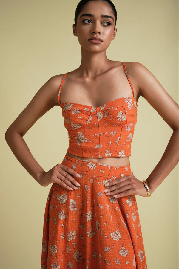 Isla Maxi Skirt In Print