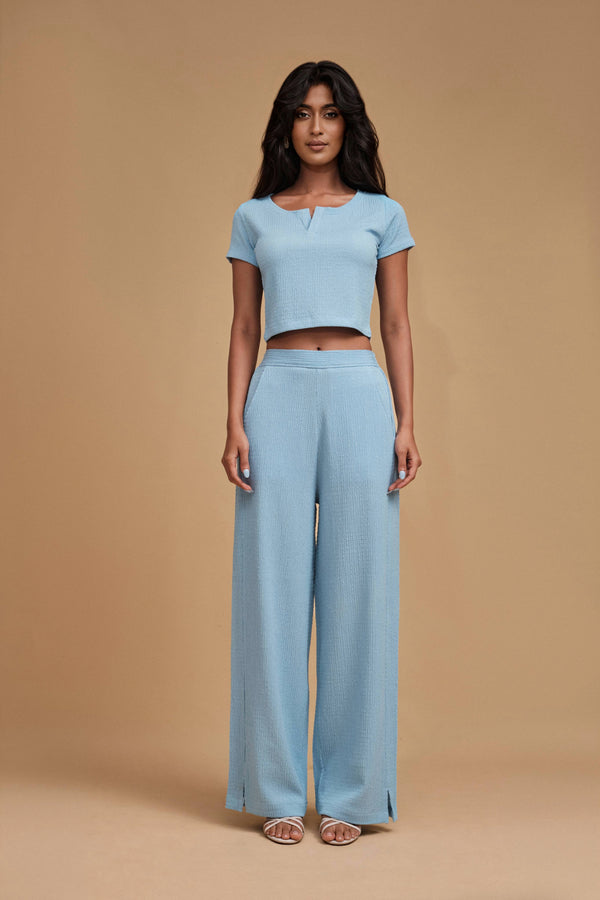 Culotte Pant In Blue