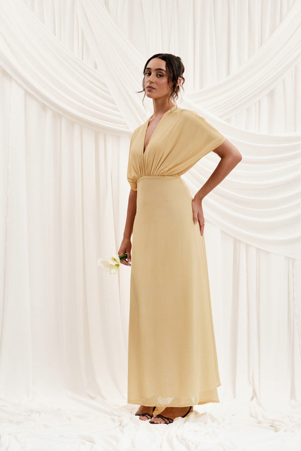 Serena Maxi In Buttercream