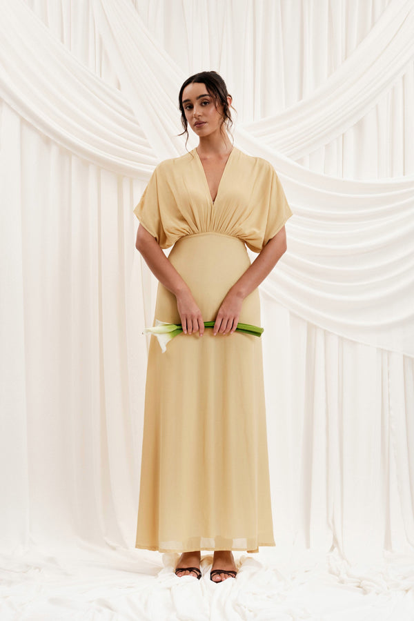 Serena Maxi In Buttercream