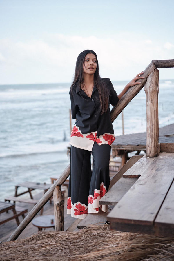 Wide Leg Pants In Print