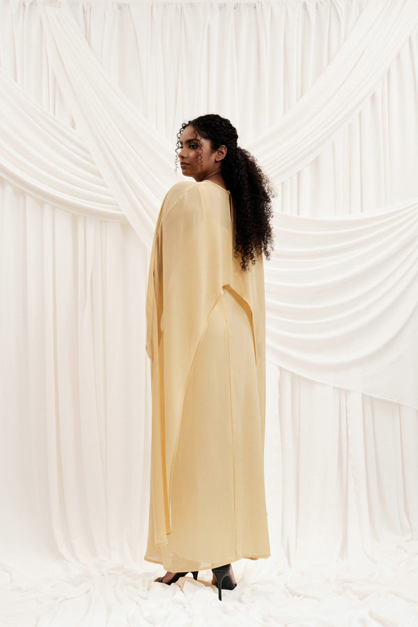 Camille Cape In Buttercream