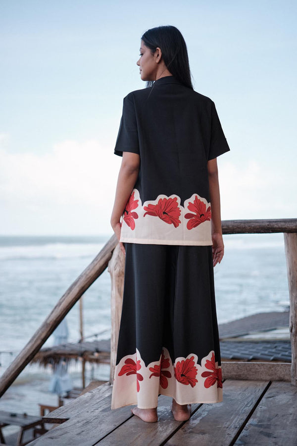 Wide Leg Pants In Print