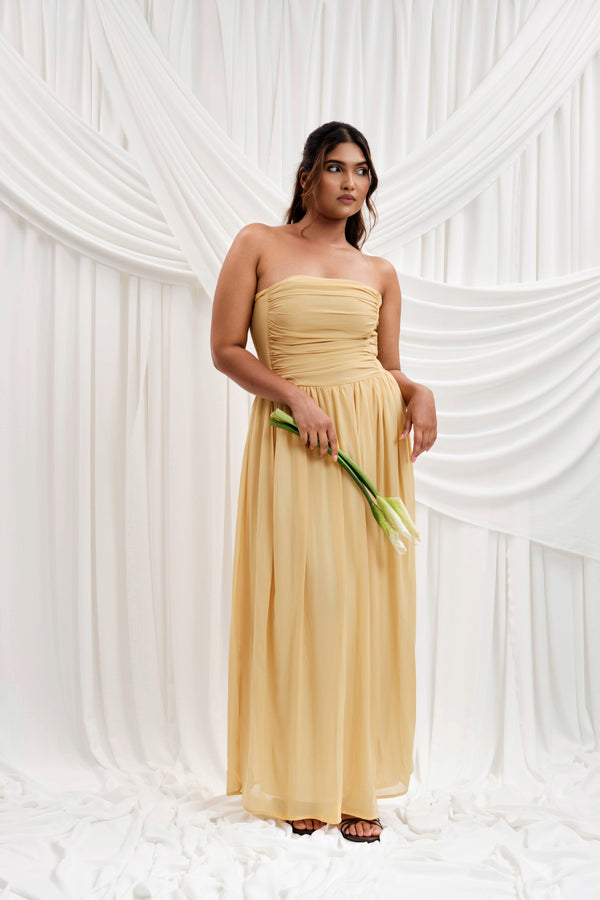 Elena Maxi In Buttercream
