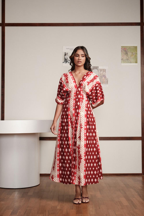 Kimono Midi In Print