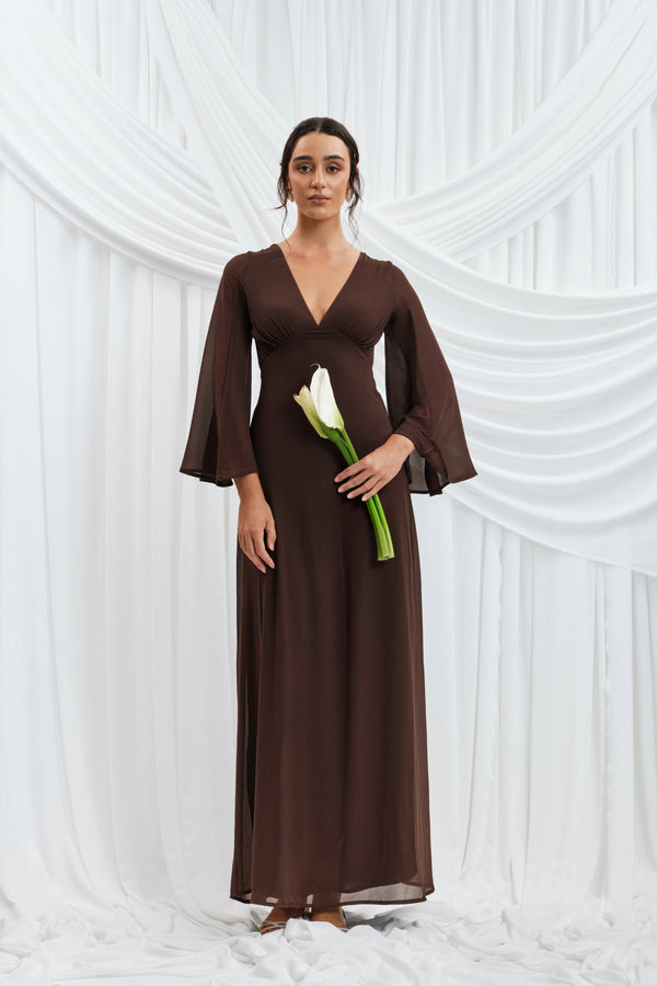 Alessia Maxi In Mocha
