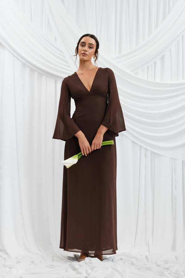 Alessia Maxi In Mocha