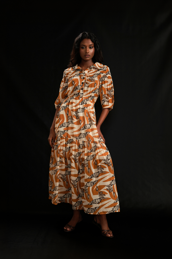 Button Maxi In Print