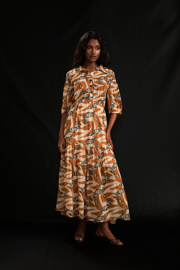 Button Maxi In Print