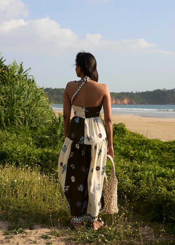 Halter Maxi In Print