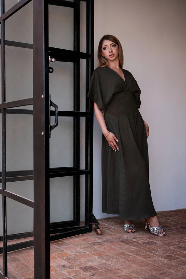 Anya Midi In Olive