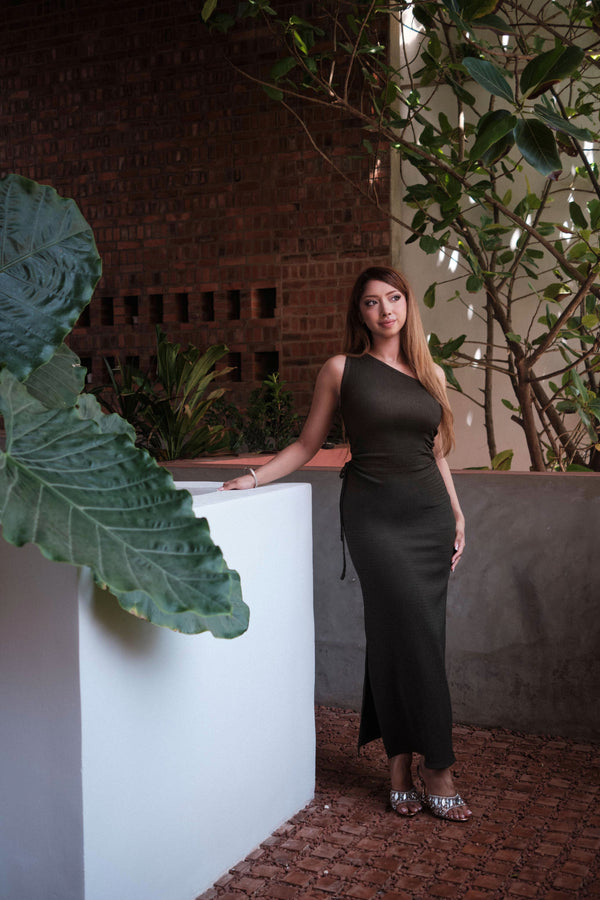 Rika Midi In Olive