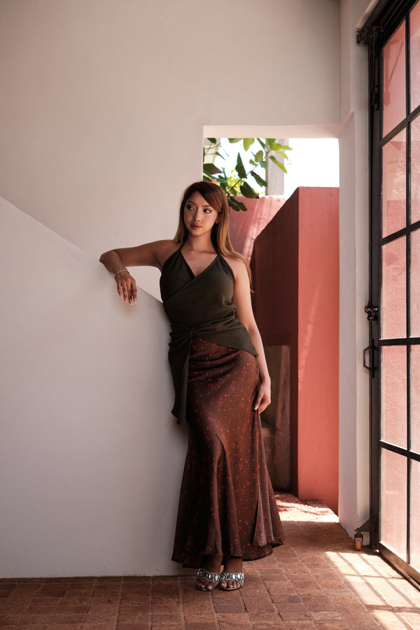 Carolyn Maxi Skirt In Print